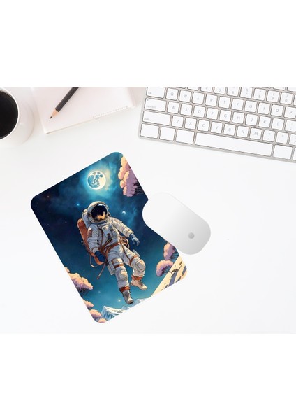 Uzay Astronot Baskılı Mouse Pad