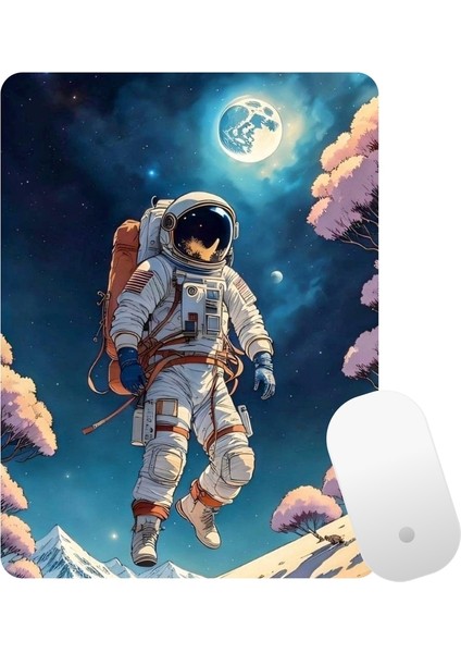 Uzay Astronot Baskılı Mouse Pad