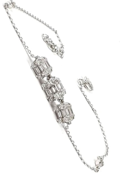 baget tasli pırlanta ışıltısında zirkon tasli gümüs bileklik fiyatları