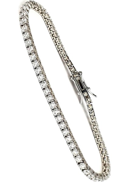 Swarovski taşlı 925 ayar gümüş suyolu bileklik fiyatları