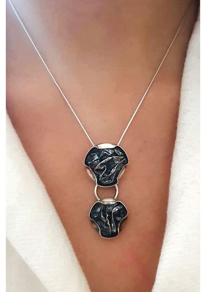 Tasarım el işi gümüş kolye fiyatları