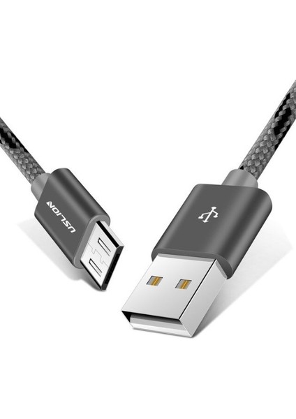 Mikro USB Hızlı Şarj Data Kablosu 100CM Cep Telefonu Şarj