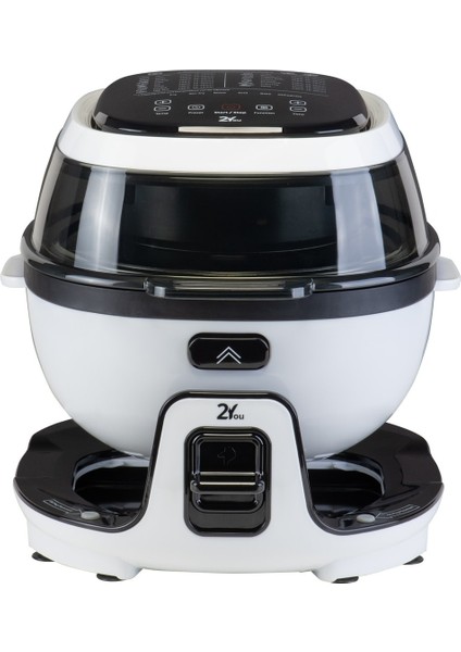 SC30 Airfryer Rolling Sistem Akıllı Sıcak Hava Fritözü 6l (Dokunmatik Ekran)