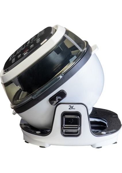 SC30 Airfryer Rolling Sistem Akıllı Sıcak Hava Fritözü 6l (Dokunmatik Ekran)