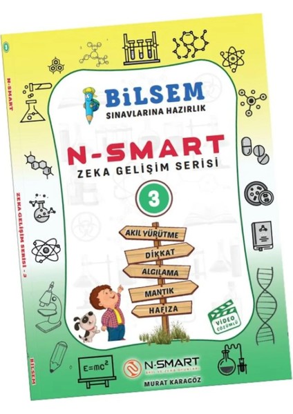 Bilsem Sınavlarına Hazırlık Zeka Gelişim Serisi 3 - Murat Karagöz