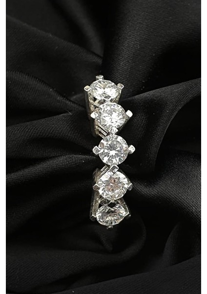 SKY DIAMOND gümüş beş taş yüzük taş fiyatları