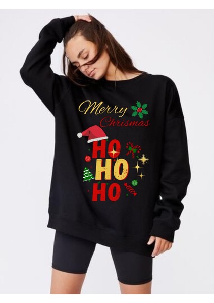 Hohoho Merry Christmas Yılbaşı Sweatshirt
