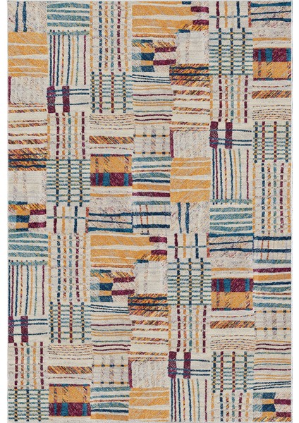 Dijital Salon Halısı Yıldız Deri Kaymaz Taban Modern Harper Renkli fiyatları