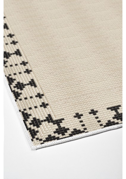 Dijital Salon Halısı Yıldız Deri Kaymaz Taban Modern Kody Bej fırsatları