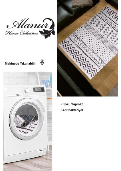 Dijital Salon Halısı Star Pamuk Kaymaz Taban Iskandinav Cade Fuşya modelleri