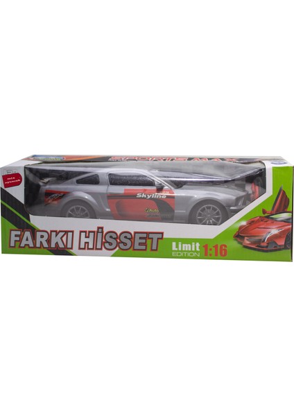 1/16 Ölçek Uzaktan Kumandalı Spor Araba Mustang
