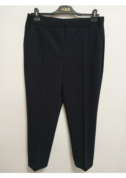 Büyük Beden Enine Boyuna Likralı Scuba Krep Kumaş Çımalı Klasik Anne Pantolon fiyatları