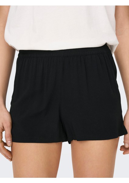 Nova Life Shorts Solid Ptm Kadın Siyah Şort 15222182-02 fırsatları