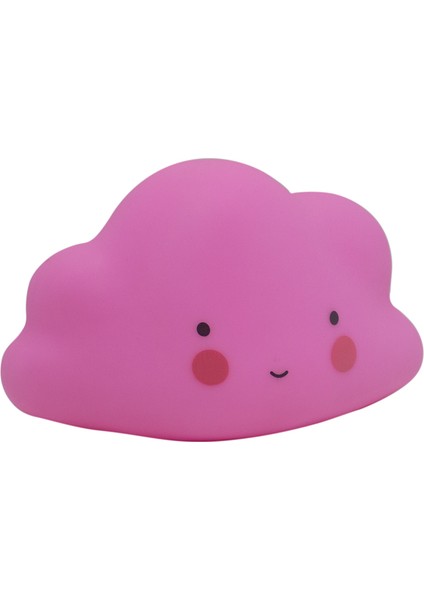 Bulut Sevimli Bulut Işığı Dekoratif Pembe 10 cm