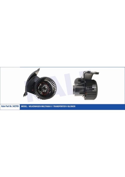 Kalorifer Motoru 12V Vw Transporter T5 Multivan 5 1,9/2,0/2,5 Tdi 2,0/3,2 2,0 Tsi Kale 342705 7E1819021A