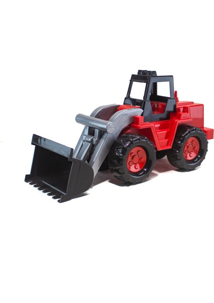 Kepçe Oyuncak Kepçe Dozer Kırmızı 40 cm