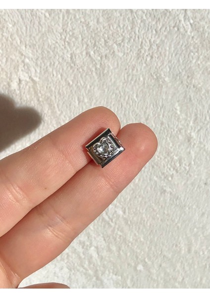 Nature Çelik Kalp Figürlü Nomi Charm