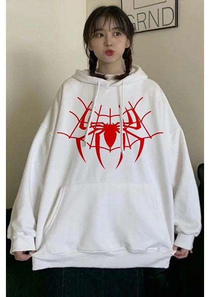 Spiderman Örümcek Ağ Kapşonlu Sweatshirt fiyatları
