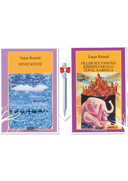 Filler Sultanı ile Kırmızı Sakallı Topal Karınca - Deniz Küstü 2 Kitap - Yaşar Kemal