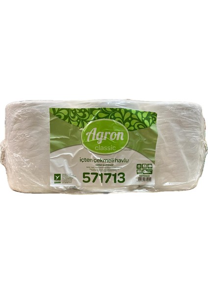 Classic Içten Çekmeli Havlu - 6 Rulo -571713