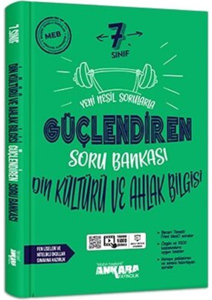 Yeni Müfredat 7.Sınıf Güçlendiren Din Kültürü Kültürü Soru Bankası
