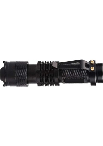 Uv Profesyonel Zoomlu Flaşlı LED Mor Işık El Feneri 395 Nm Ekstra Güç
