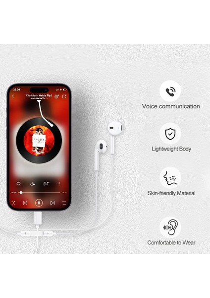 iphone 11 Kulaklık Apple iphone 11 Kablolu Kulaklık Uyumlu Mikrofonlu indirimleri