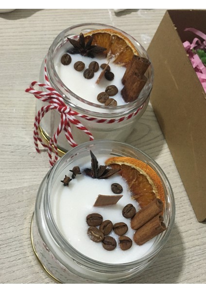 Kavanoz Mum Ahşap Fitilli SandalKokulu,candle,dekoratif Mum,hediyelik Mum,doğum günü hediyesi, sevgililer günü hediyesi, anneler günü hediyesi