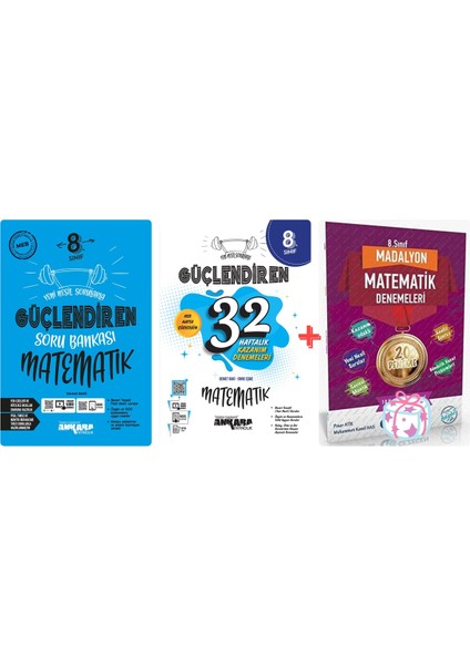 Yeni Müfredat 8.Sınıf LGS Matematik Nesil Sorularla Güçlendiren Soru+32 Hafta Kaz. Deneme