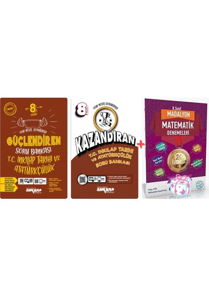 Yeni Müfredat 8.Sınıf LGS T.C. Inkılap Tarihi Nesil Sorularla Güçlendiren + Kazandıran Set