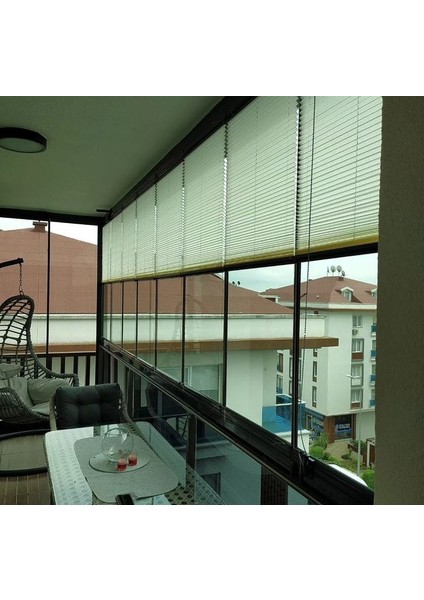 Omar - Plicell Vidalı Cam Balkon Perdesi (Kasa Rengi Seçenekli) fiyatları