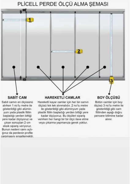 Omar - Plicell Vidalı Cam Balkon Perdesi (Kasa Rengi Seçenekli) indirimleri