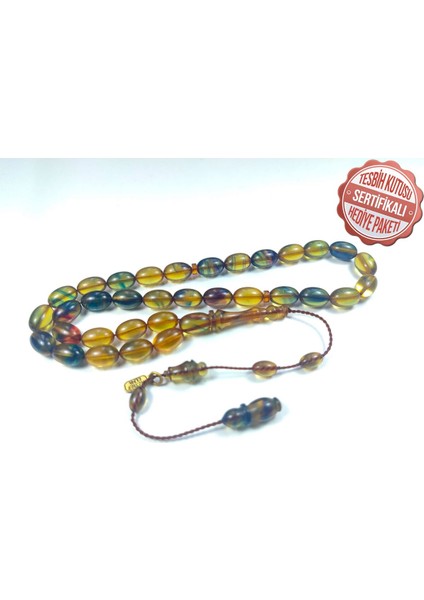 Mesut Elma Usta Işi Imzalı Mühürlü Ateş Kehribar Sertifikalı 3413 fiyatları