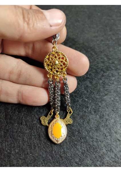 Alman Gümüş Tesbih Püskülü