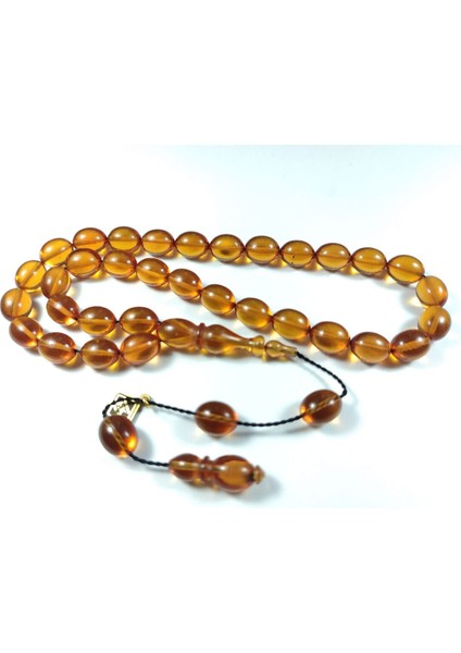 Hakan Kaya Usta Işi Imzalı Kalem Işçilikli Alman Zar Kehribar 3540