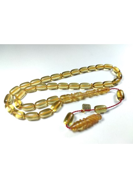 Iskeçeli Cemil Usta Işi Imzalı Sıkma Kehribar 3626 fiyatları