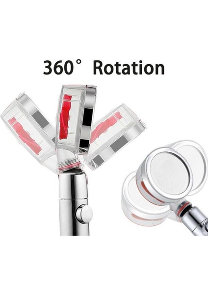 Pervaneli Yüksek Basınçlı Metalik Duş Başlığı fırsatları