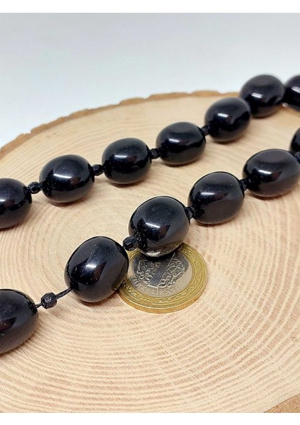 Obsidyen Taşı Şekilli Dizi (44605) fiyatları