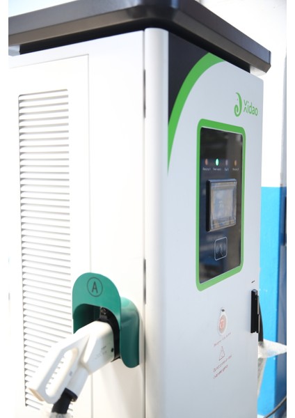 120KW DC Elektrikli Araç Şarj Cihazı 2x CCS 2