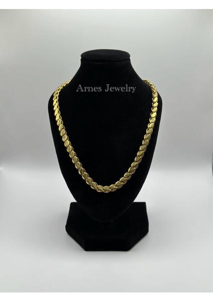 Arnes Jewelry Çelik Arpa Kolye 45 cm-60 cm-100 cm