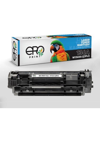 Hp 136A - W1360A Çipli Muadil Toner