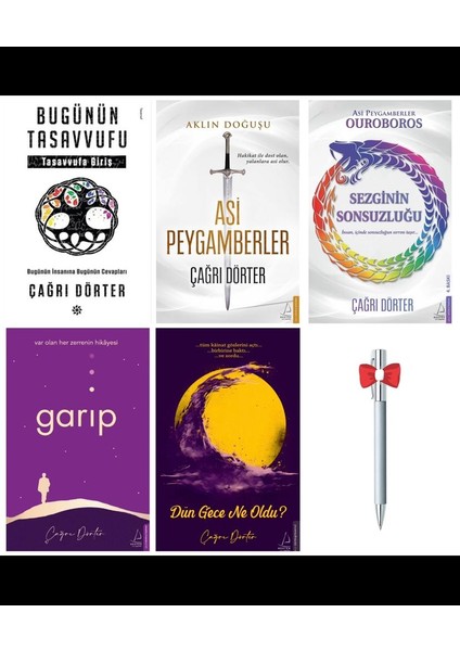 Bugünün Tasavvufu - Asi Peygamberler - Sezginin Sonsuzluğu - Garip - Dün Gece Ne Oldu? 5 Kitap - Çağrı Dörter
