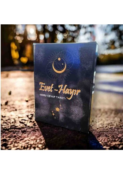 Evet-Hayır Soru Cevap Tarot Destesi Kartları / Yes-No Tarot