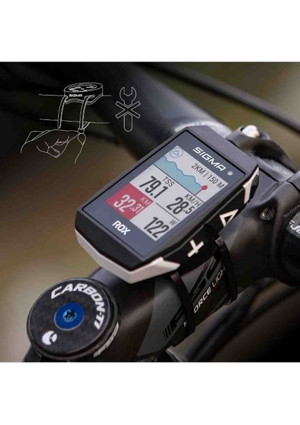 Rox 11.1 Evo Bisiklet Navigasyonu, Gps, Glonass,