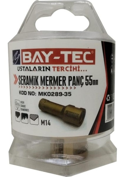 MK0289-35 Seramik Mermer Delme Panç 55 mm fiyatları