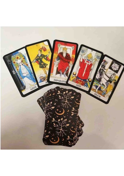 Klasik Tarot Destesi Rider Waite Siyah