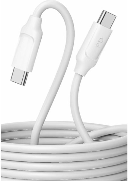 Apple iPhone 15 Şarj Kablosu 2 Metre 3A Pd Type C Hızlı Şarj