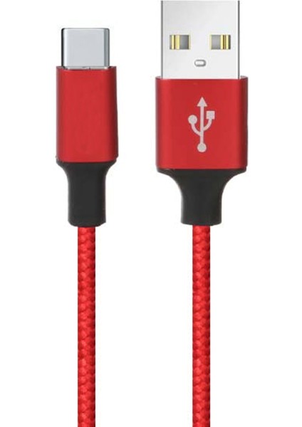 Reeder S19 Max Pro Şarj Kablosu Type C 2.4A Hasırlı - Gr-D2