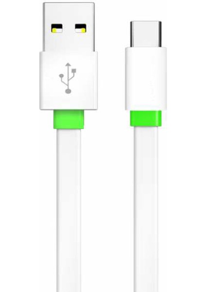 Reeder S19 Max Pro Şarj Kablosu 2.4A Yassı Type C - GR-GD34T
