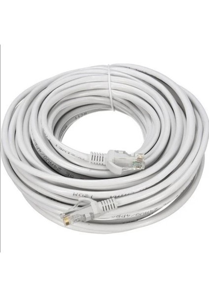 Şan Led Cat6 Lan Internet Data Kablosu(Ethernet Modem RJ45 Uçlu Jacklı Network Adsl)